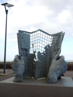 South West Coast Path finish