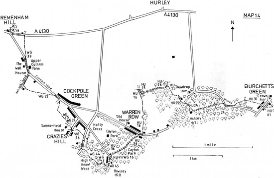 Berkshire Loop map