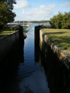 Salterns sea lock