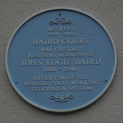 Blue plaque