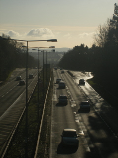 Crossing the A 23, Handcross A 23