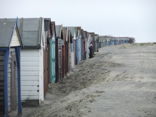 Beach huts