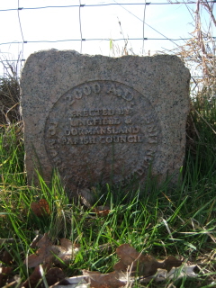 Meridian marker