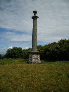 Hoy Monument on St Catherine's Hill Hoy Monument