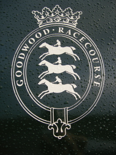 Goodwood Race Course sign Goodwood Race Course