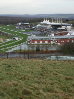 Goodwood Race Course from St Roche's Hill Goodwood Race Course