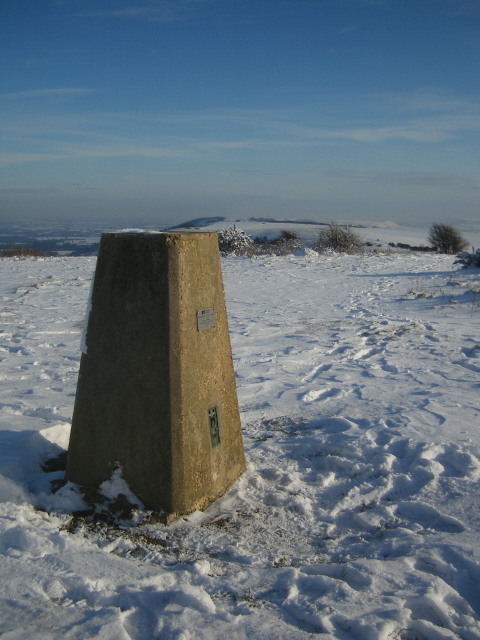 Ditchling Beacon - trig point