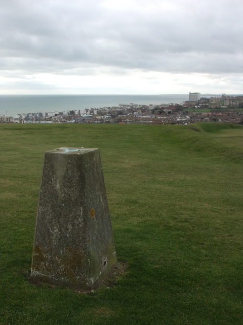 East Brighton Golf Course - trig point