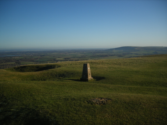 Firle Beacon - trig point